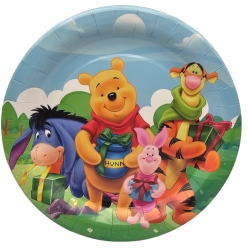Winnie the Pooh Sunny Day Dinner Plates - 10 PK