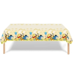 Winnie the Pooh Honeycomb Printed Plastic Table Cover