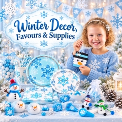 Winter Decor, Favors & Supplies