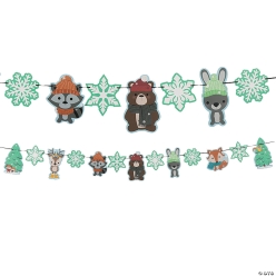 Winter Woodland Party 7 Foot Garland