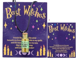 Wicked Best Witches Potion Necklace with Card