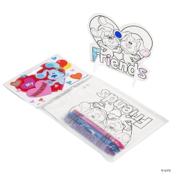 Blue's Clues and You! Valentine Exchanges with Crayons for 12