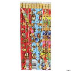 Gingerbread & Candy Land Wood Pencils Assortment-24Pk