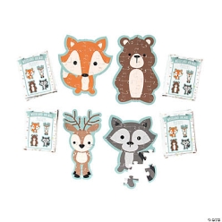 Woodland Animals Jigsaw Puzzles - 12Pk