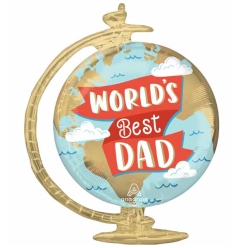 Worlds Best Dad Globe 23
