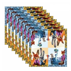 Zootopia 2 Double-Sided Lunch Napkins 10pk