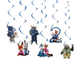 Zootopia 2 Hanging Swirls 6pk