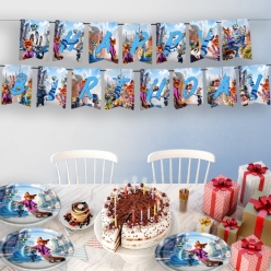 Zootopia 8 Foot Happy Birthday Banner