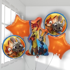 *Zootopia Friends Balloon Bouquet