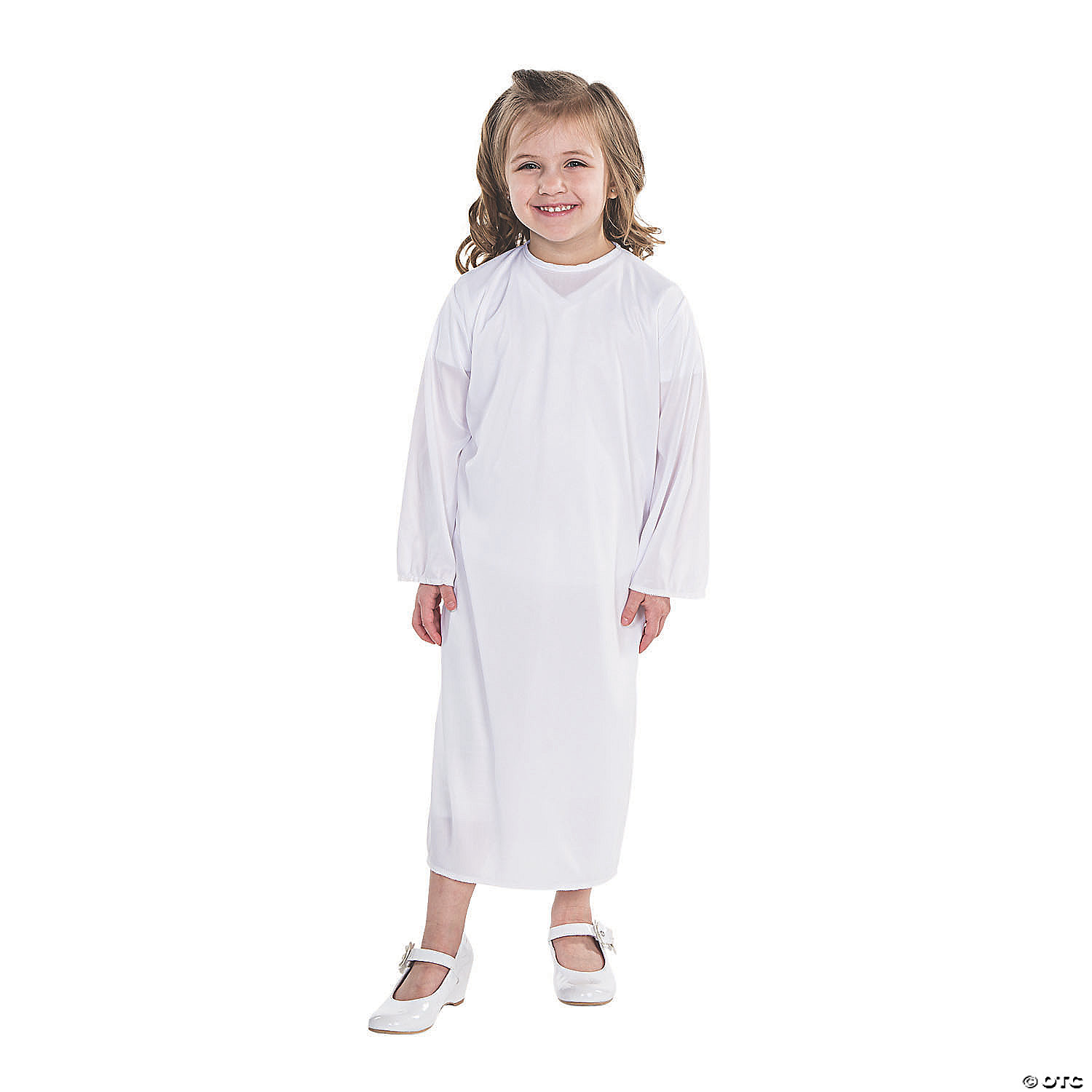 Toddler's White Nativity Gown