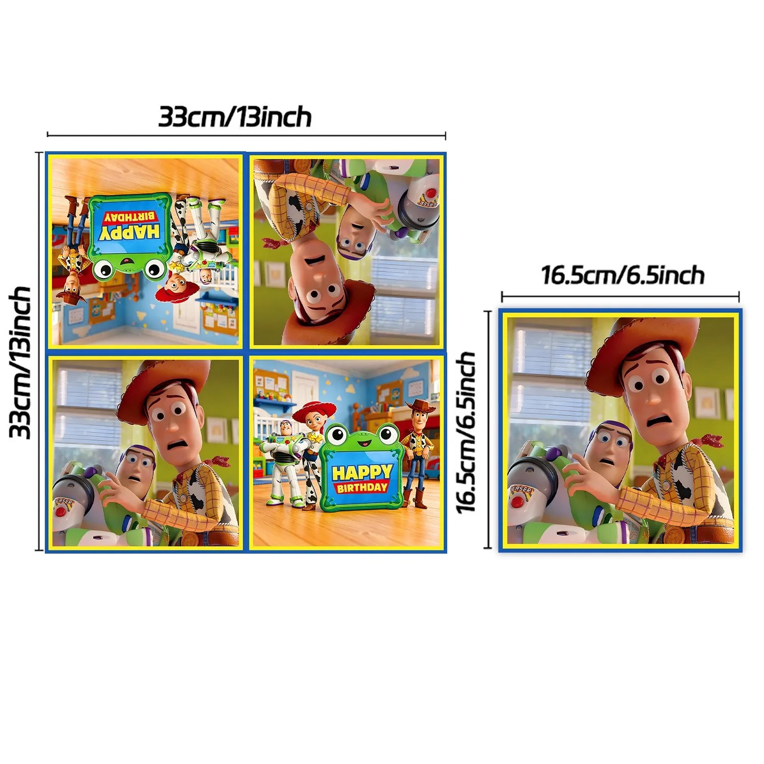 Toy Story 5 Happy Birthday Lunch Napkins - 10 Pack