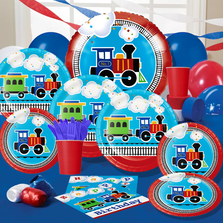 Train Birthday Party Supplies Party Supplies Canada Open A Party - roblox personalized invitations 8 pack party supplies canada open a party