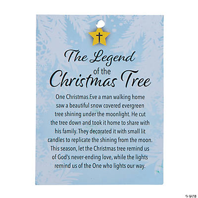 Legend of the Christmas Tree Ornaments-12 Pack