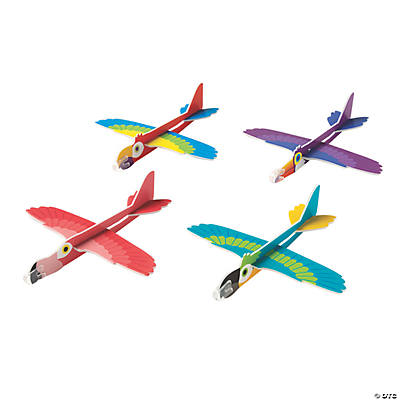 Tropical Birds Gliders - 24 pcs