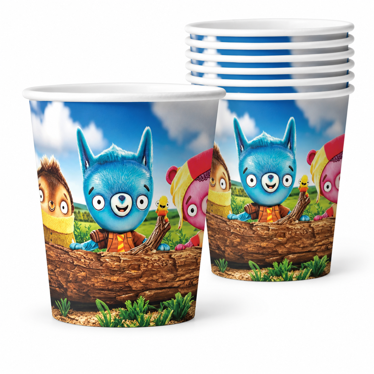 Tumble Leaf 9oz Paper Cups - 10 PK