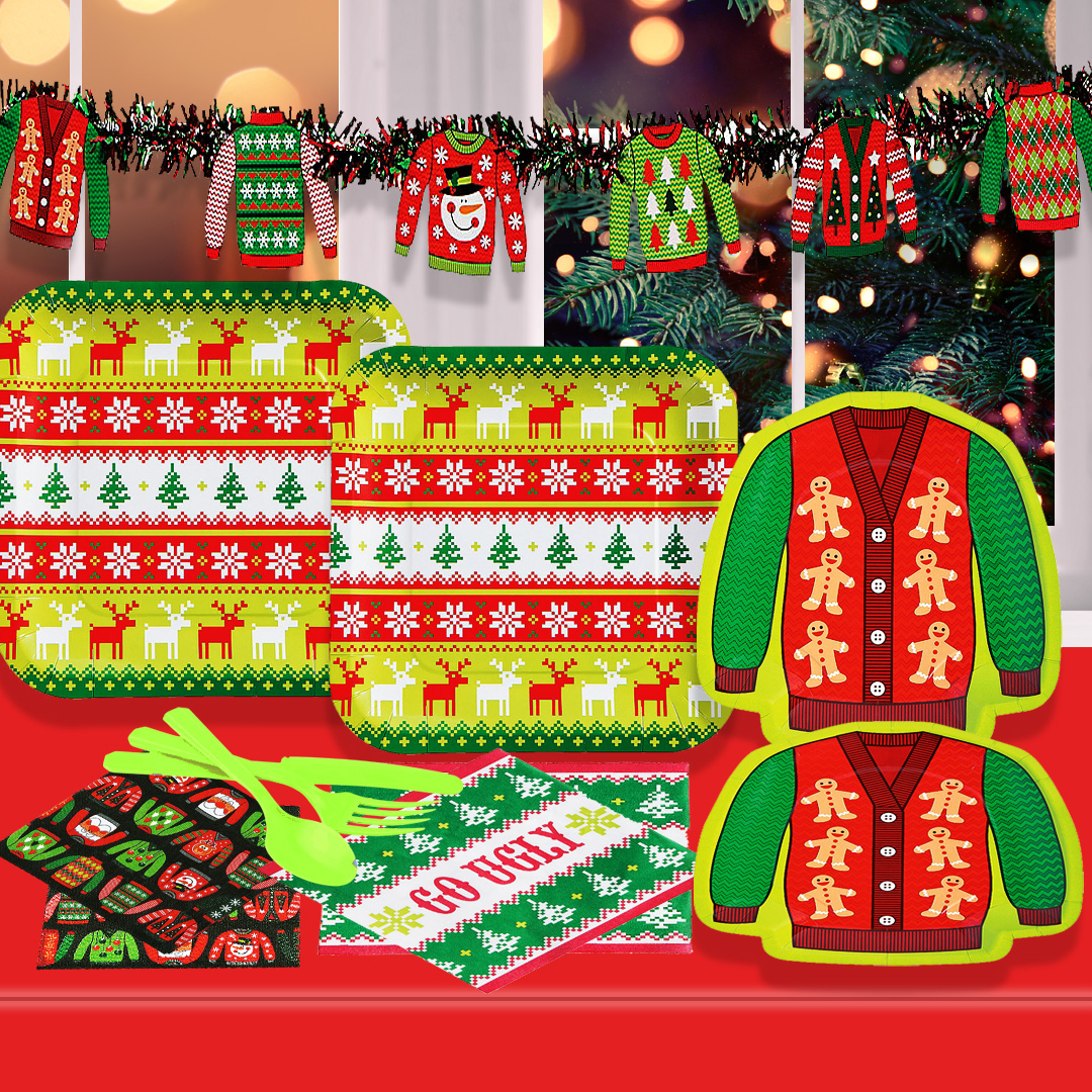 Ugly Sweater Party Supplies Decor Party Supplies Canada Open A