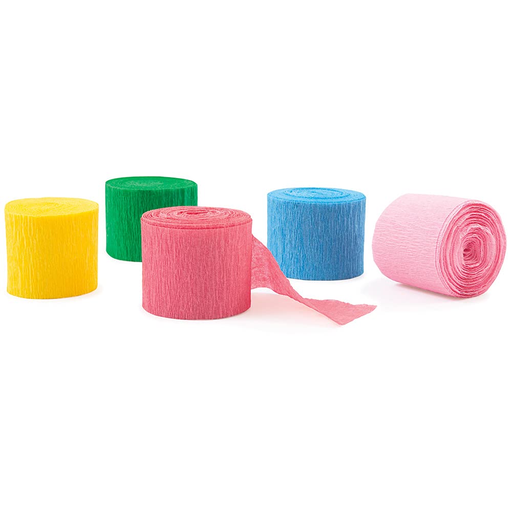 Crepe Streamer Kit - 5pcs