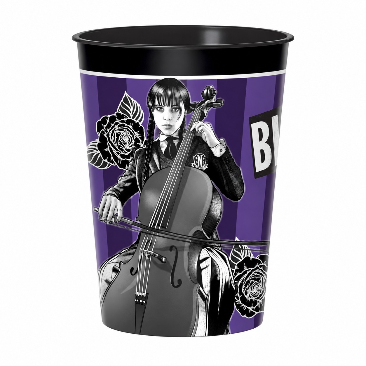 Wednesday Addams 16oz Plastic Keepsake Cup