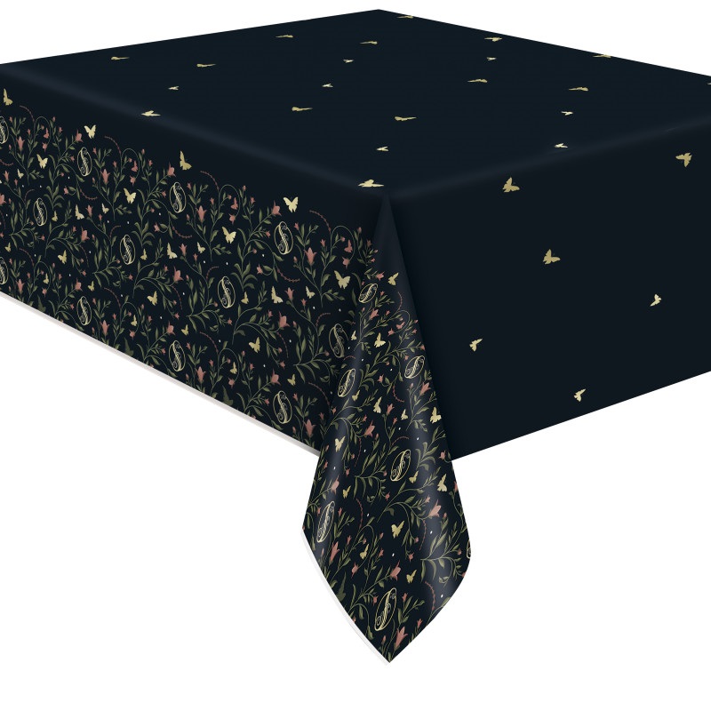 Wicked Premium Metallic Plastic Tablecover
