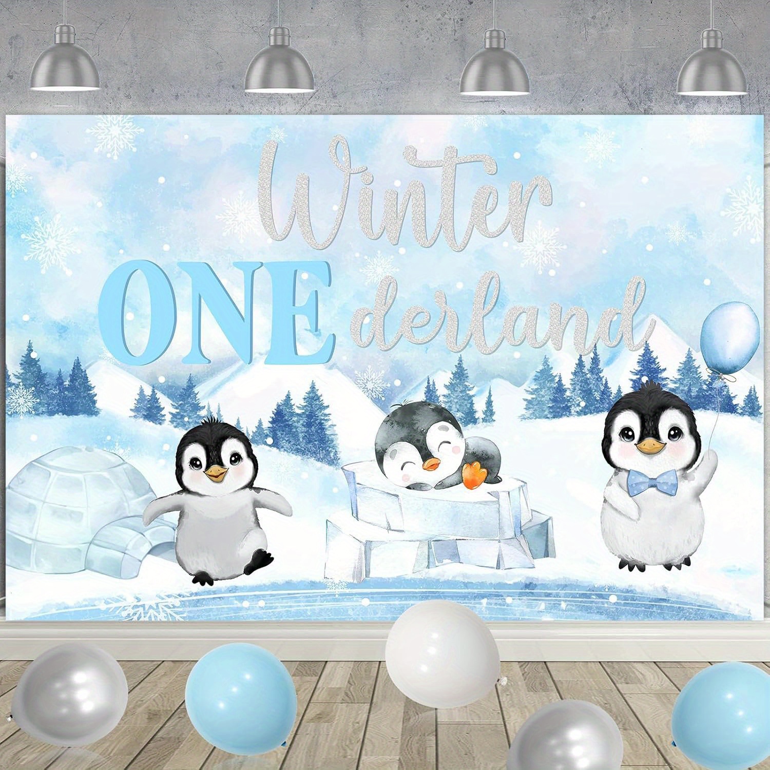 Winter ONEderland Penguin Decorating Kit