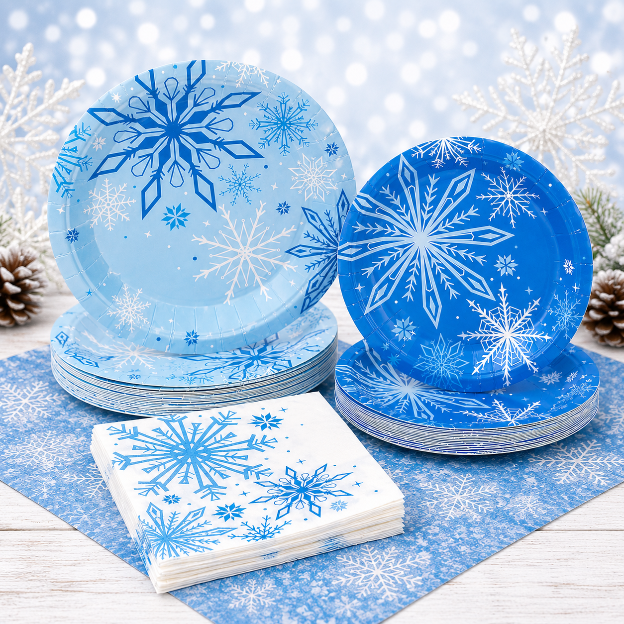 *Winter Snowflake Party Pack for 8