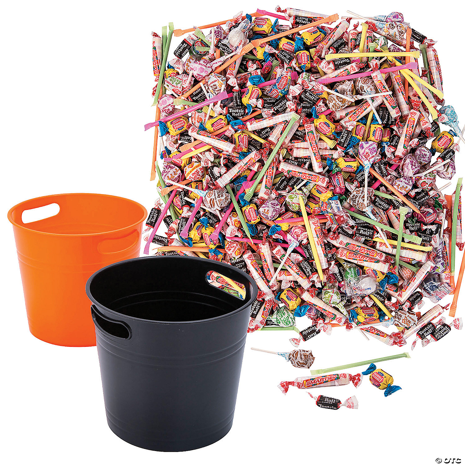 Orange & Black Buckets with Candy Parade Kit