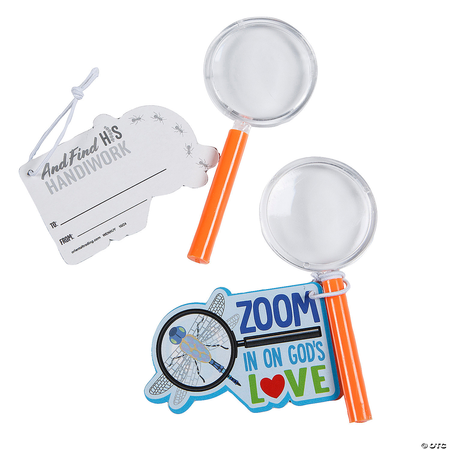 Zoom In VBS Magnifying Glasses with Card for 12