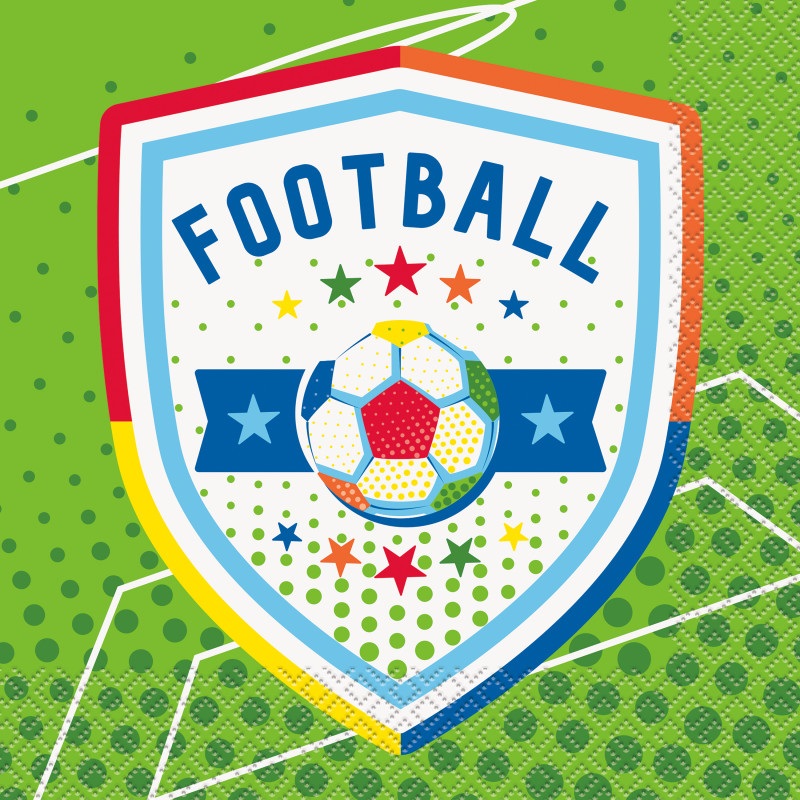 World Cup Soccer Lunch Napkins 16pk
