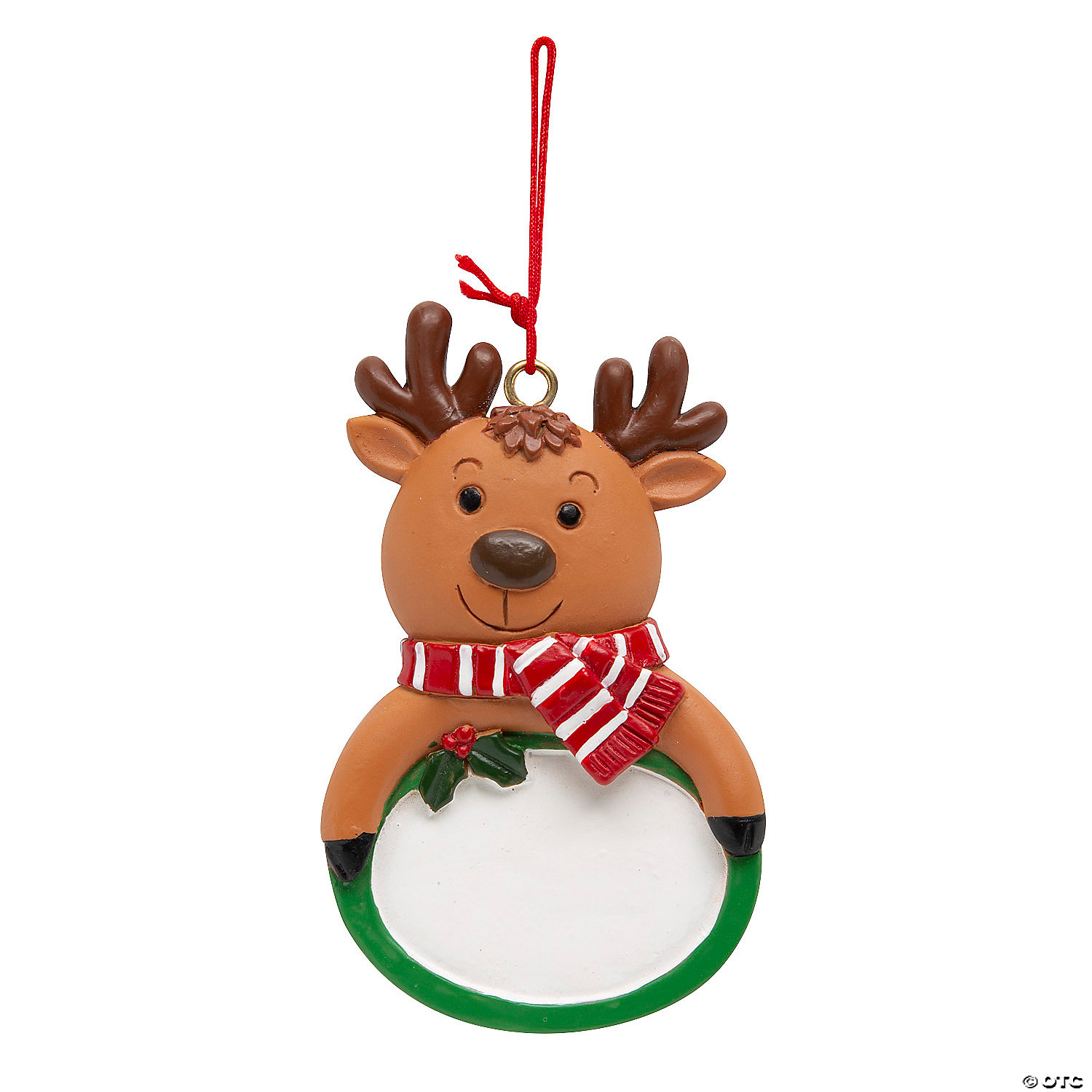 Write-A-Name Reindeer Ornaments - 12 Pack
