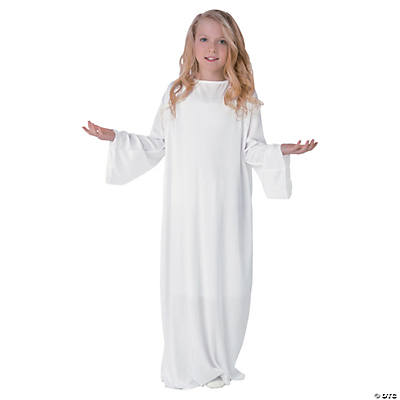Kid's White Angel Gown - LG/XL