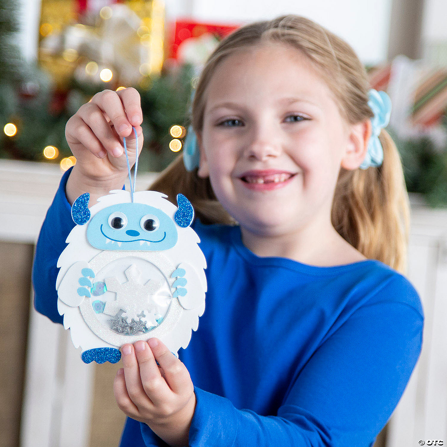 Yeti Shaker Scene Ornament Craft Kit