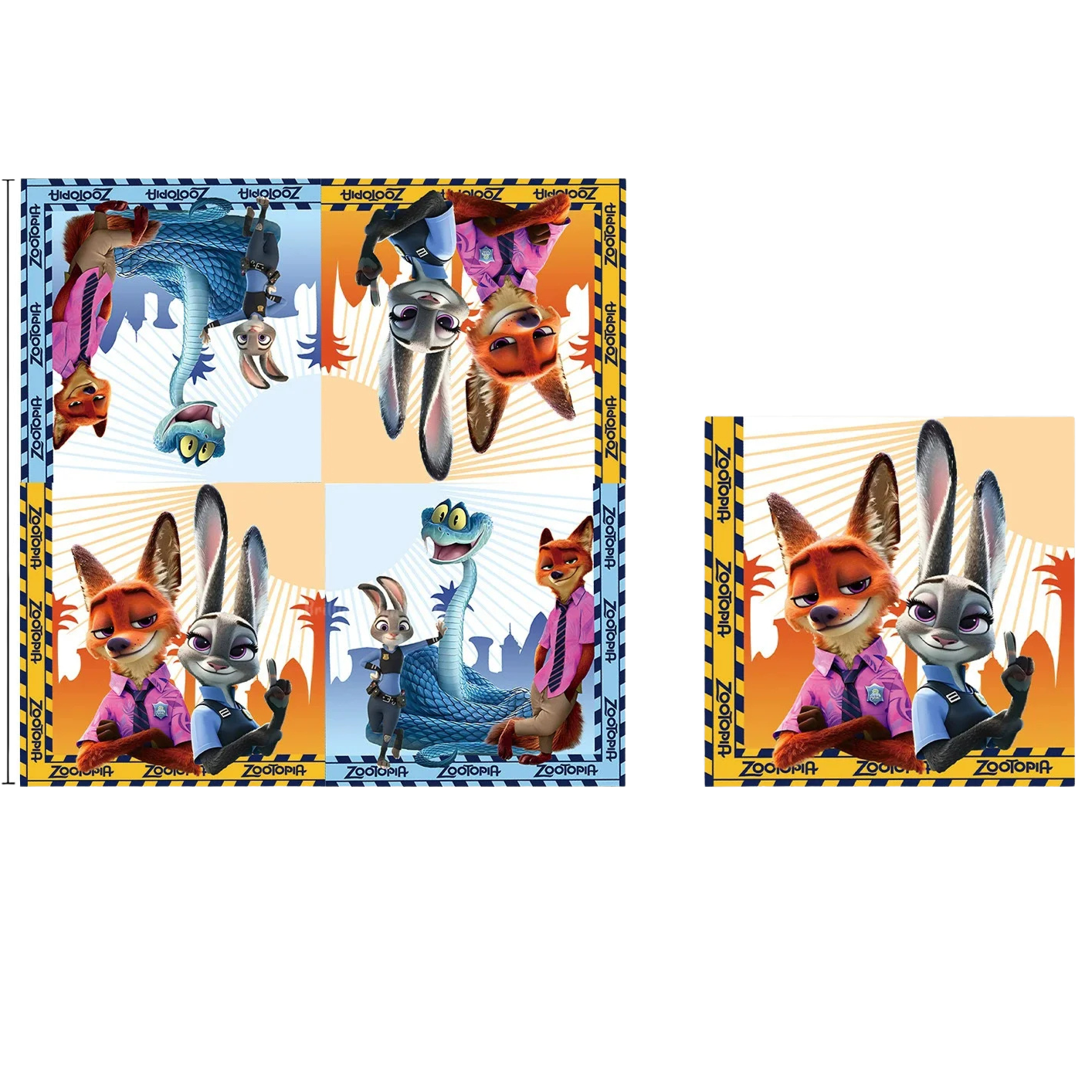 Zootopia 2 Lunch Napkins 10pk