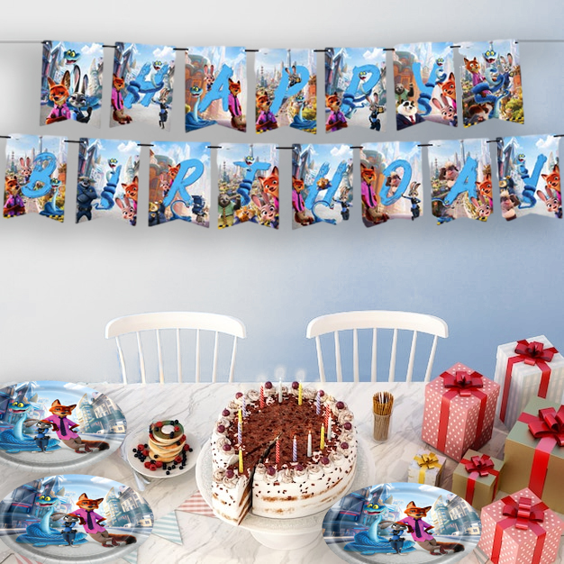 Zootopia 2 Hanging Swirls 6pk