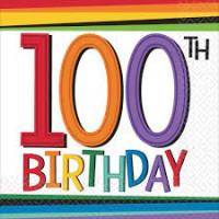 100th Birthday Assorted Themes