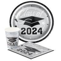 2024 Silver Graduation Supplies