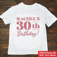 30th Birthday Shirts