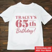 65th Birthday Shirts