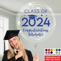 Grad Personalized Balloons