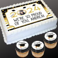 Grad Personalized Cakes & Cupcakes