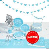 Blue Hearts Baby Shower