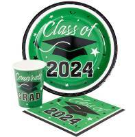 2024 Green Graduation Supplies