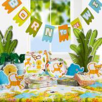 Jungle Baby Shower Party Supplies