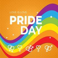 Rainbow Pride Day Parade Decorations
