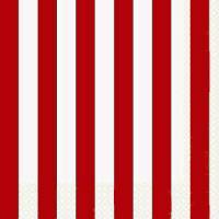 Red Striped Party Supplies