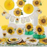 Sunflower Baby Shower Party Supplies