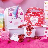 Valentines Favour Boxes/Bags/Pails