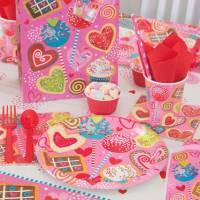 Valentines Party Tableware